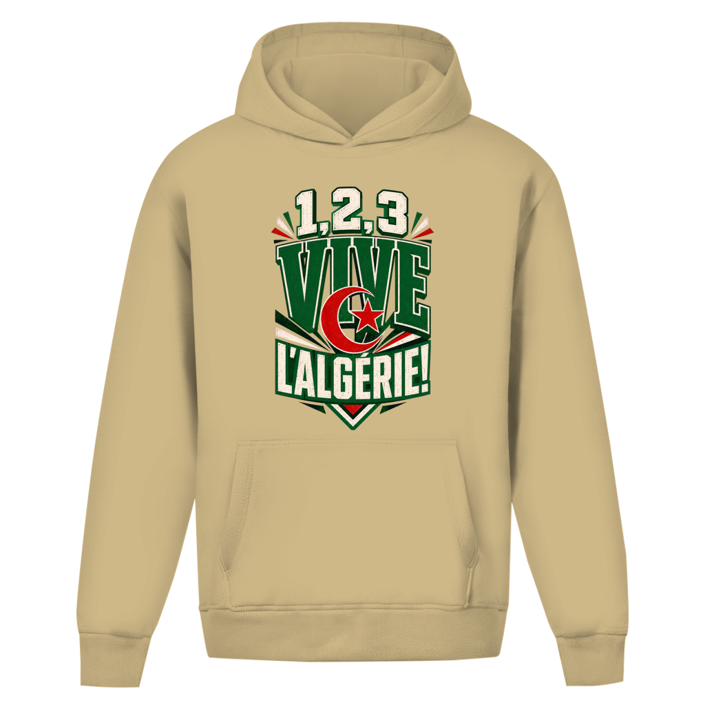 Vive L'Algerie Oversize Hoodie