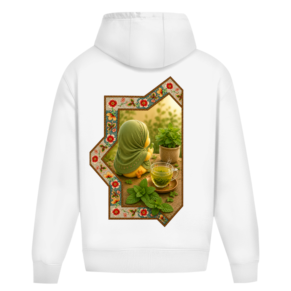 Green Tea with Mint Oversized Hoodie