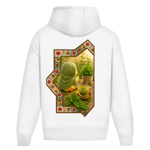 Green Tea with Mint Oversized Hoodie