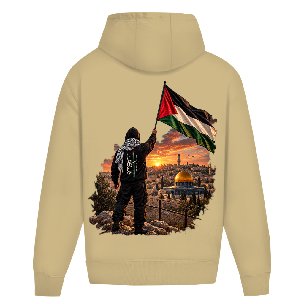Free Palestine Oversize Hoodie