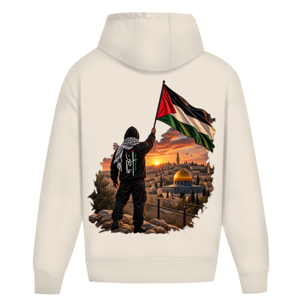 Free Palestine Oversize Hoodie