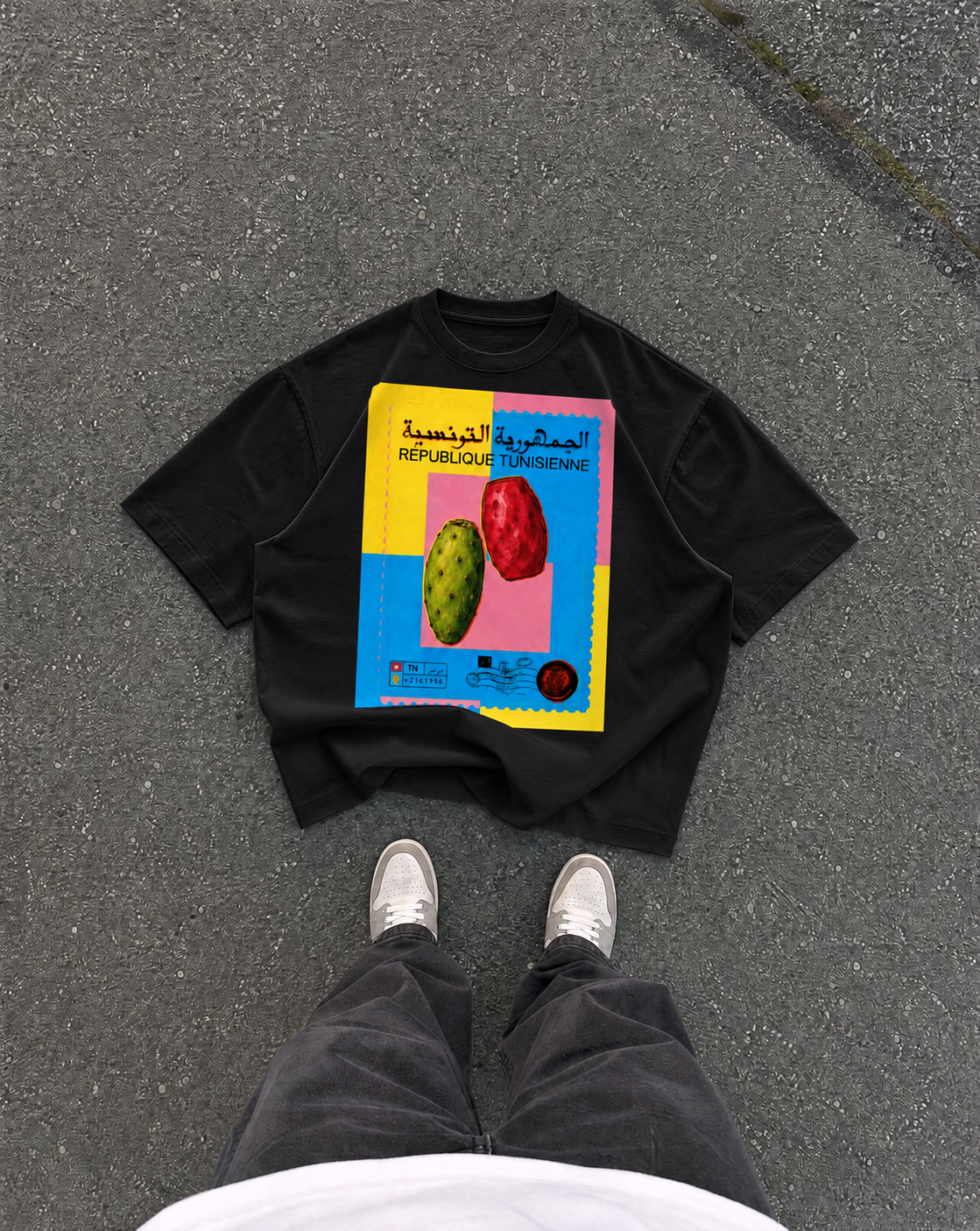 Tunesien Feigenkaktus Oversize T-Shirt