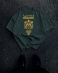 Morocco Passport Oversize T-Shirt