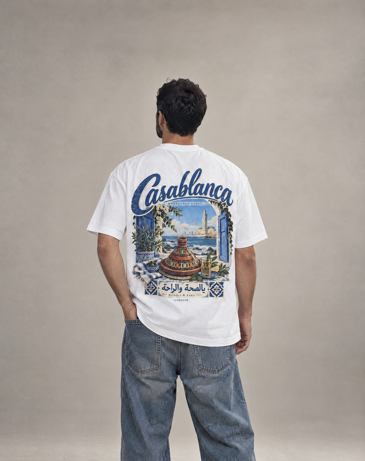 Casablanca Tajine Oversize T-Shirt