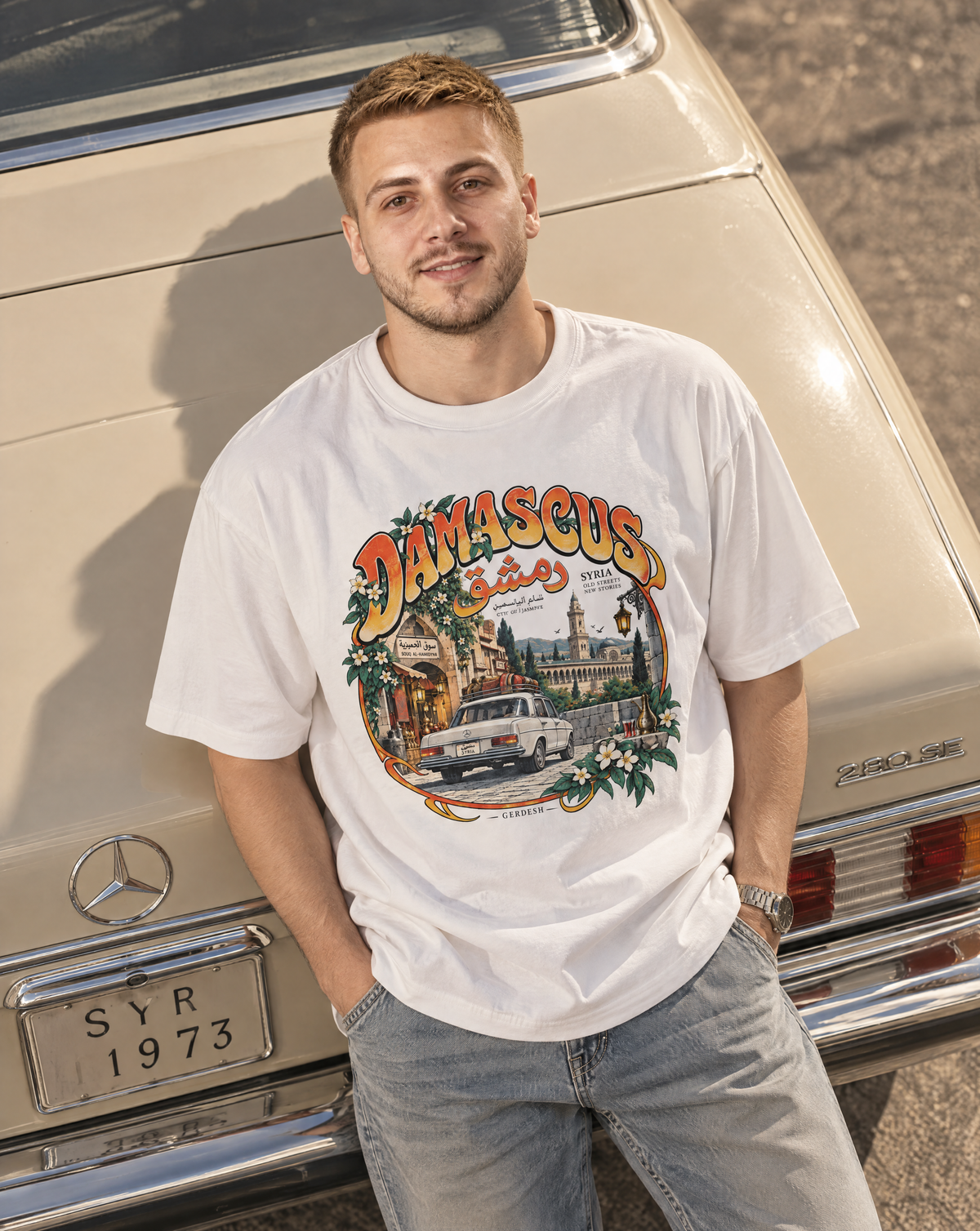 Damascus Oversize T-Shirt