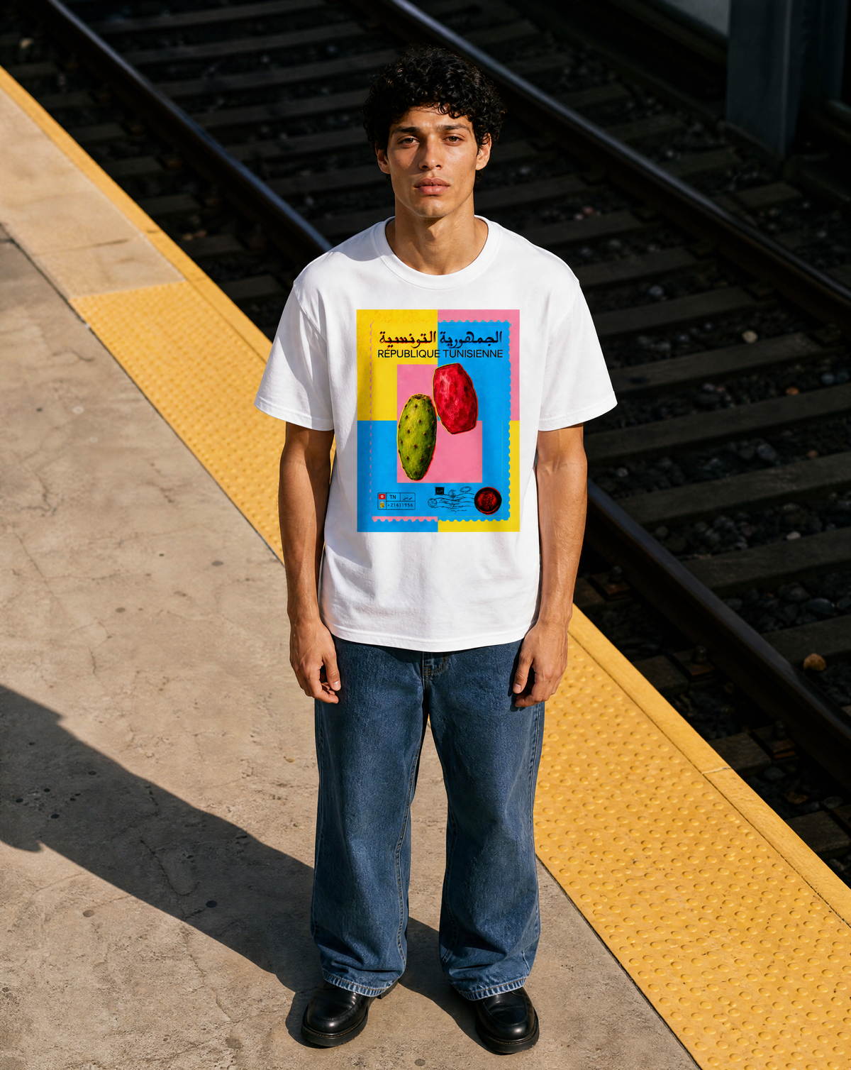 Tunesien Feigenkaktus Oversize T-Shirt