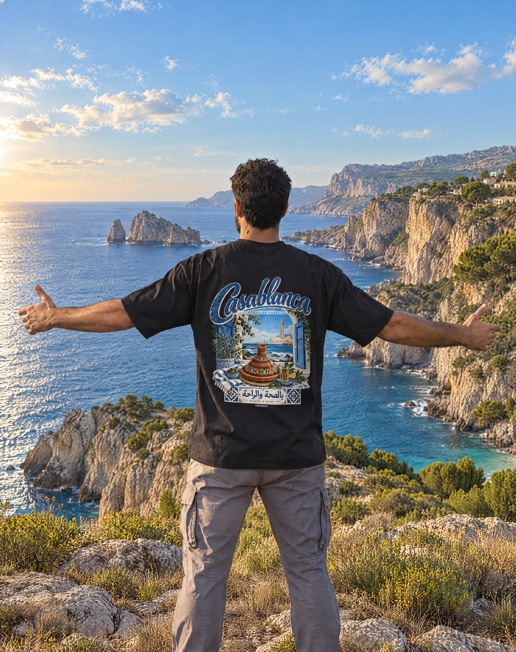 Casablanca Tajine Oversize T-Shirt