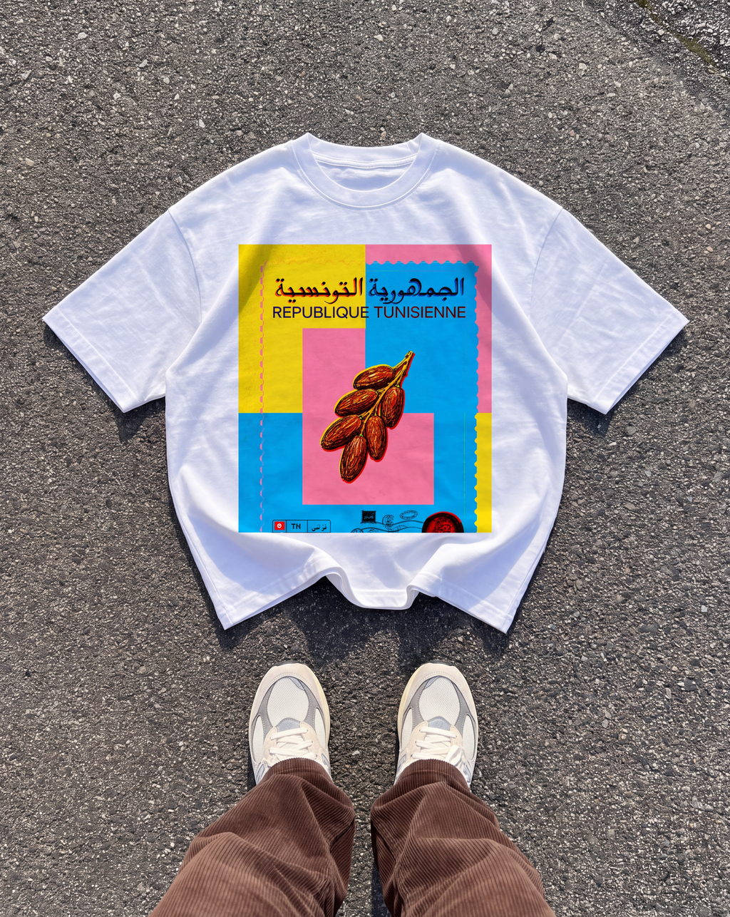 Tunesien Datteln Oversize T-Shirt